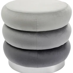 KARE Design Pouf Sandwich Gris O45Cm Clearance