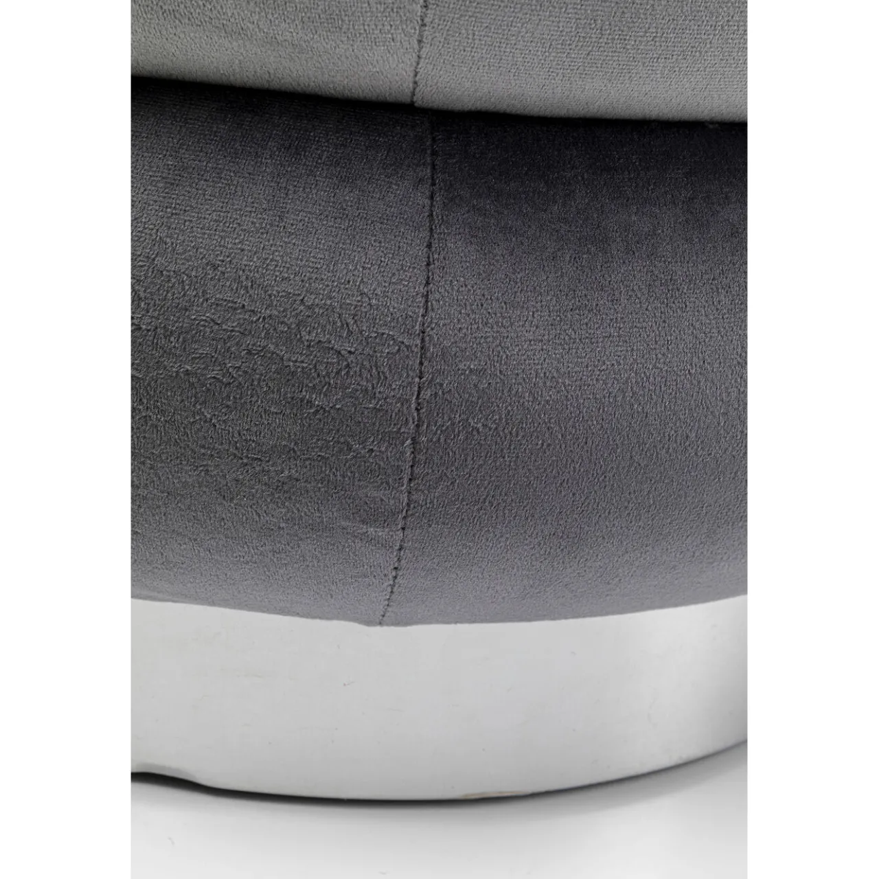 KARE Design Pouf Sandwich Gris O45Cm Clearance