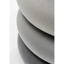 KARE Design Pouf Sandwich Gris O45Cm Clearance