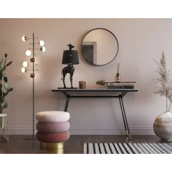 KARE Design Pouf Sandwich Mauve O45Cm Sale