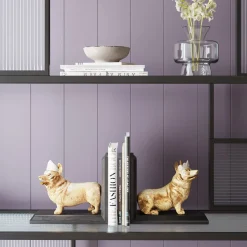 KARE Design Serre-Livres Royal Standing Corgi (2/Set) Clearance