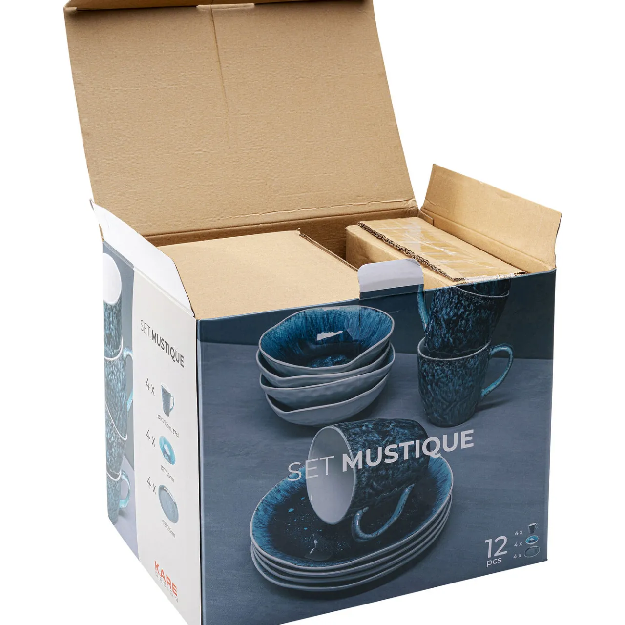 KARE Design Set De Petit-Dejeuner Mustique (12/Pcs) Hot