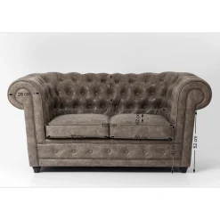 KARE Design Sofa Cambridge 2 Places Vintage Smart Sale