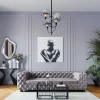 KARE Design Sofa Desire 3-Places Velours Gris Outlet