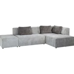 KARE Design Sofa Infinity Meridienne Droite Gris Outlet