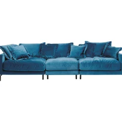 KARE Design Sofa Lullaby 3-Places Petrole Hot
