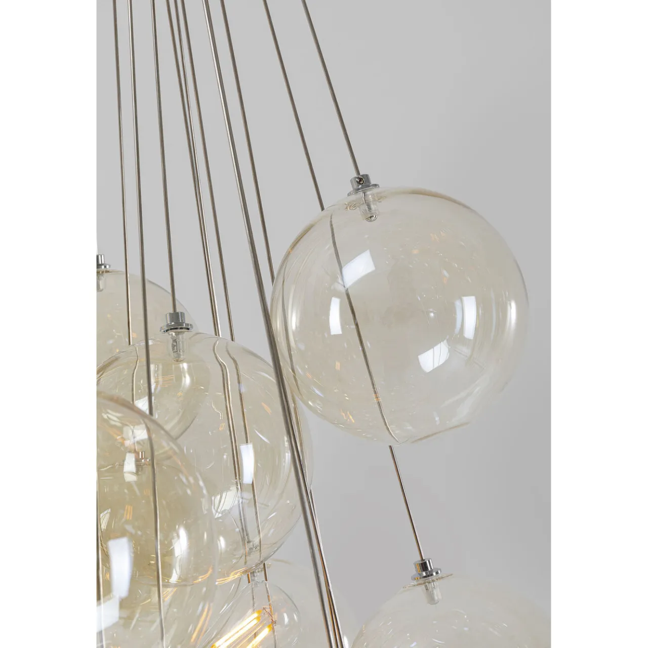 KARE Design Suspension Snowballs Ambre O50Cm