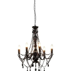 KARE Design Suspension Starlight 6 Branches Noir Outlet