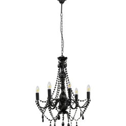 KARE Design Suspension Starlight 6 Branches Noir Outlet