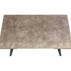 KARE Design Table A Rallonges Amsterdam Fonce 160/40+40)X90Cm Hot