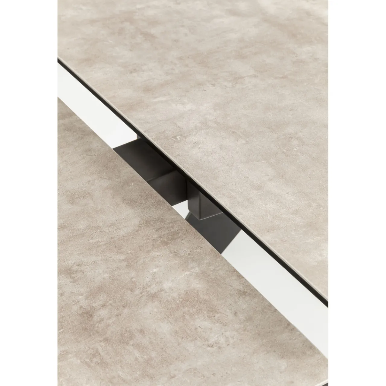 KARE Design Table A Rallonges Amsterdam Fonce 160/40+40)X90Cm Hot