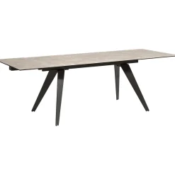 KARE Design Table A Rallonges Amsterdam Fonce 160/40+40)X90Cm Hot