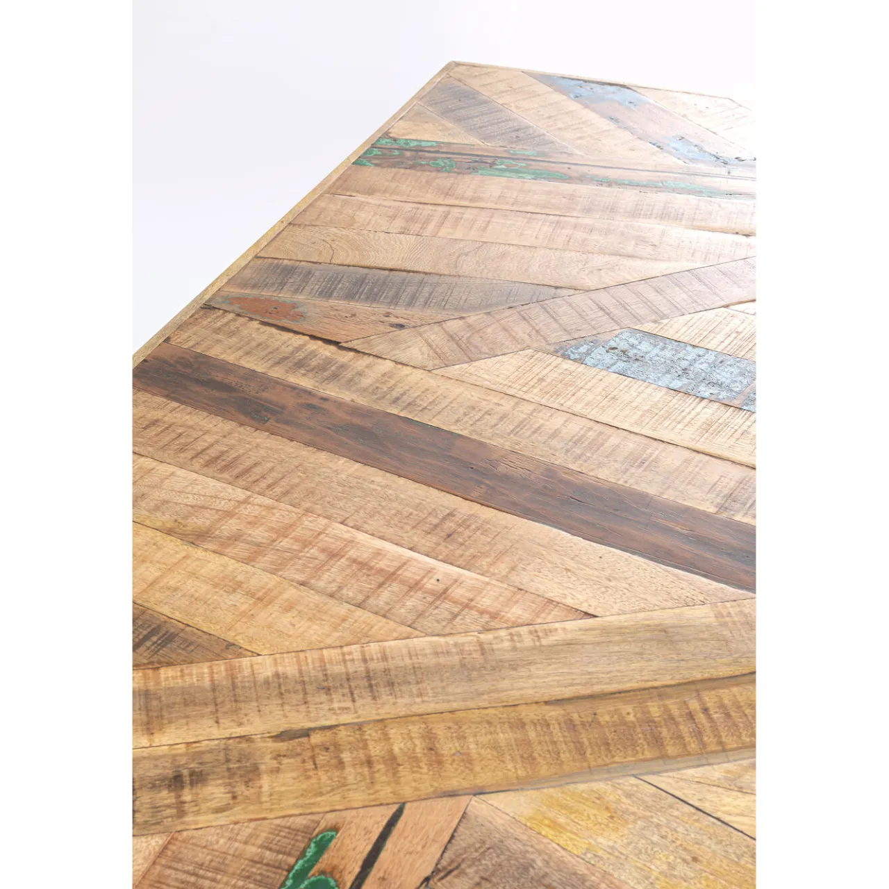 KARE Design Table Abstract Acier Brut 180X90 Hot