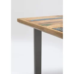 KARE Design Table Abstract Acier Brut 180X90 Hot