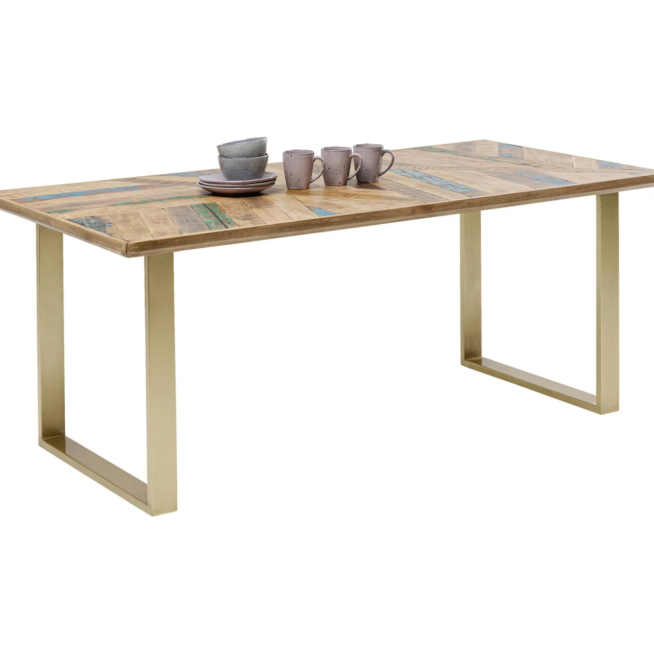 KARE Design Table Abstract Laiton 180X90Cm Sale