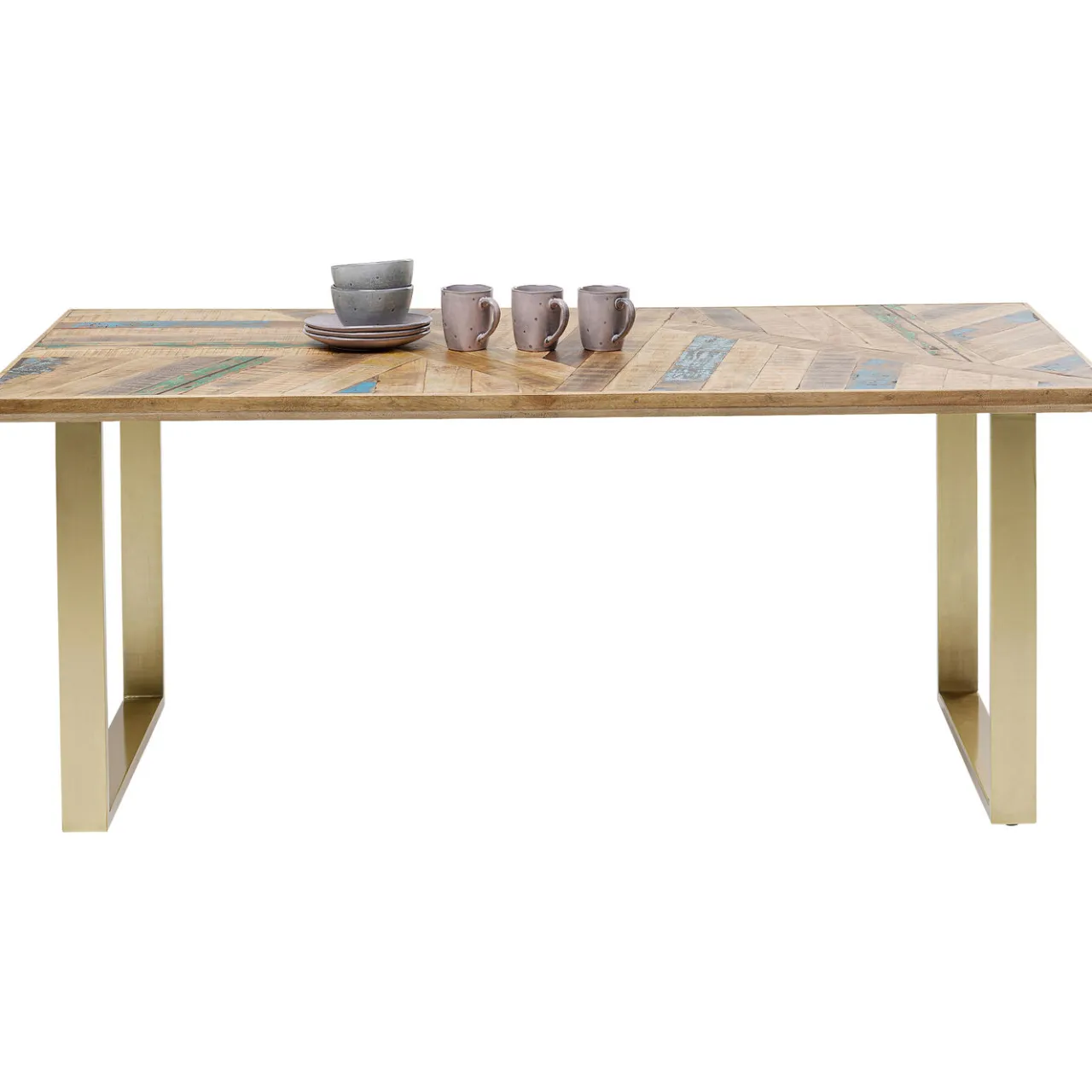 KARE Design Table Abstract Laiton 180X90Cm Sale