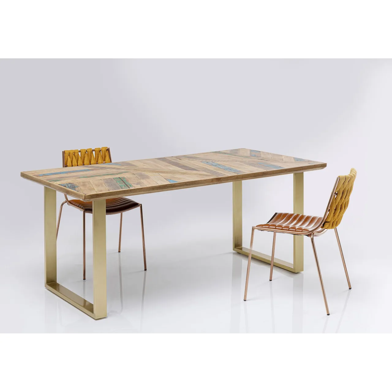 KARE Design Table Abstract Laiton 180X90Cm Sale