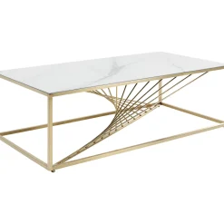 KARE Design Table Basse Art Marble Verre 140X70Cm Clearance