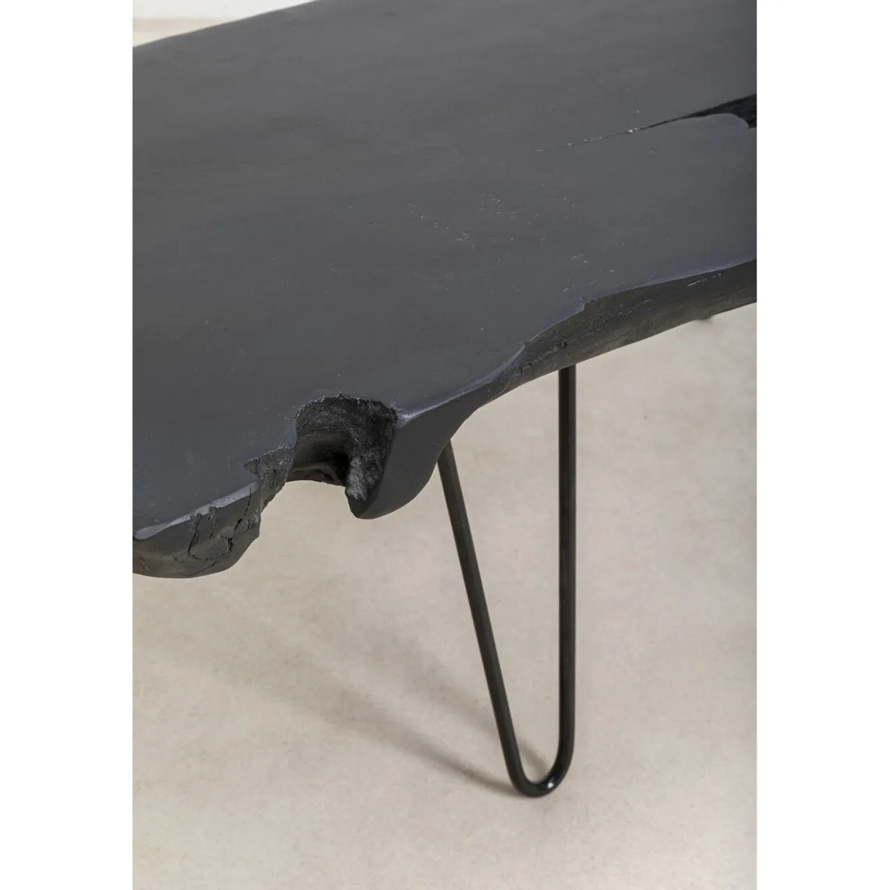 KARE Design Table Basse Aspen Noir 100X40 Outlet