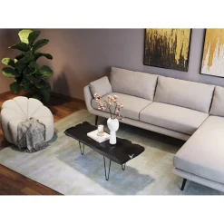 KARE Design Table Basse Aspen Noir 100X40 Outlet