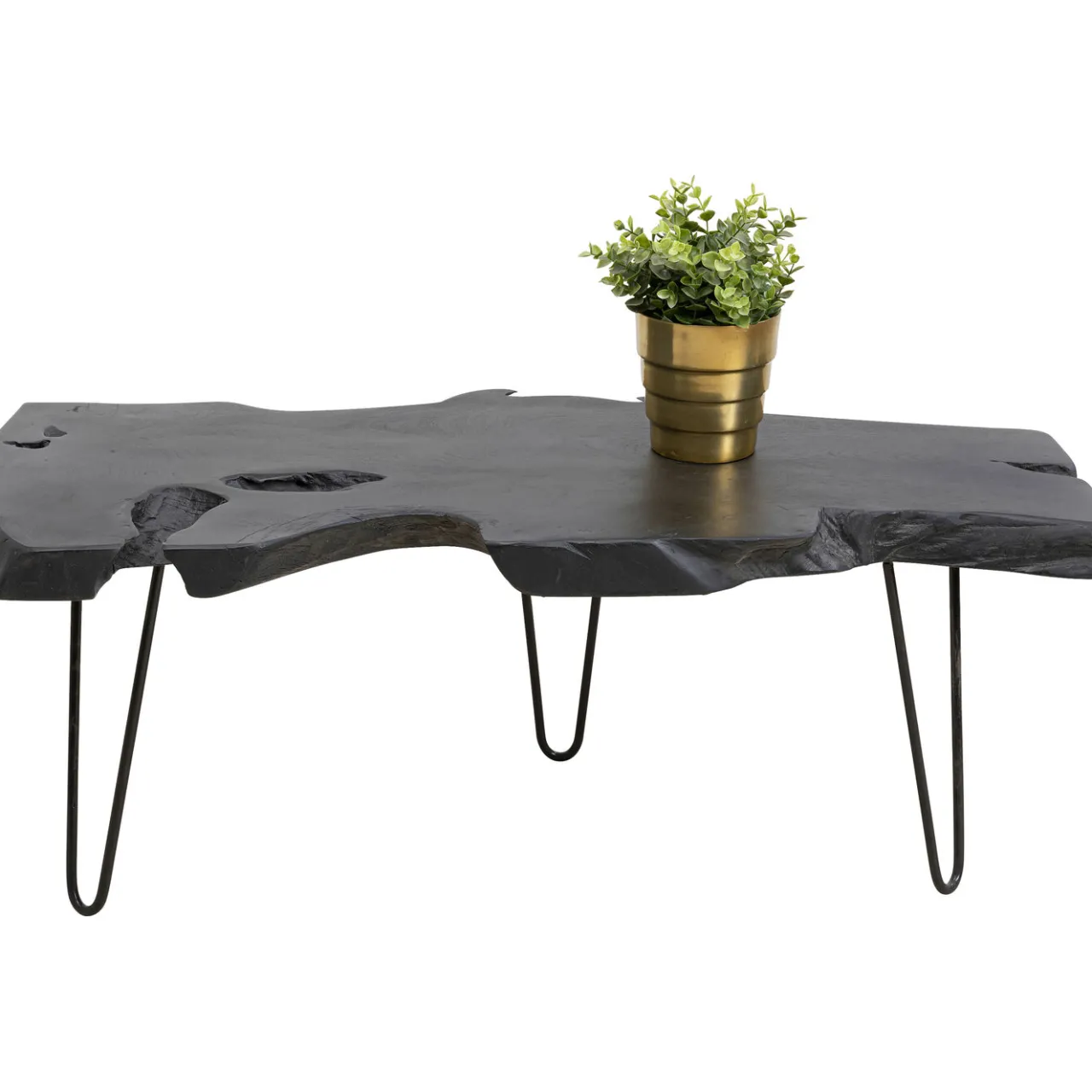 KARE Design Table Basse Aspen Noir 100X40 Outlet