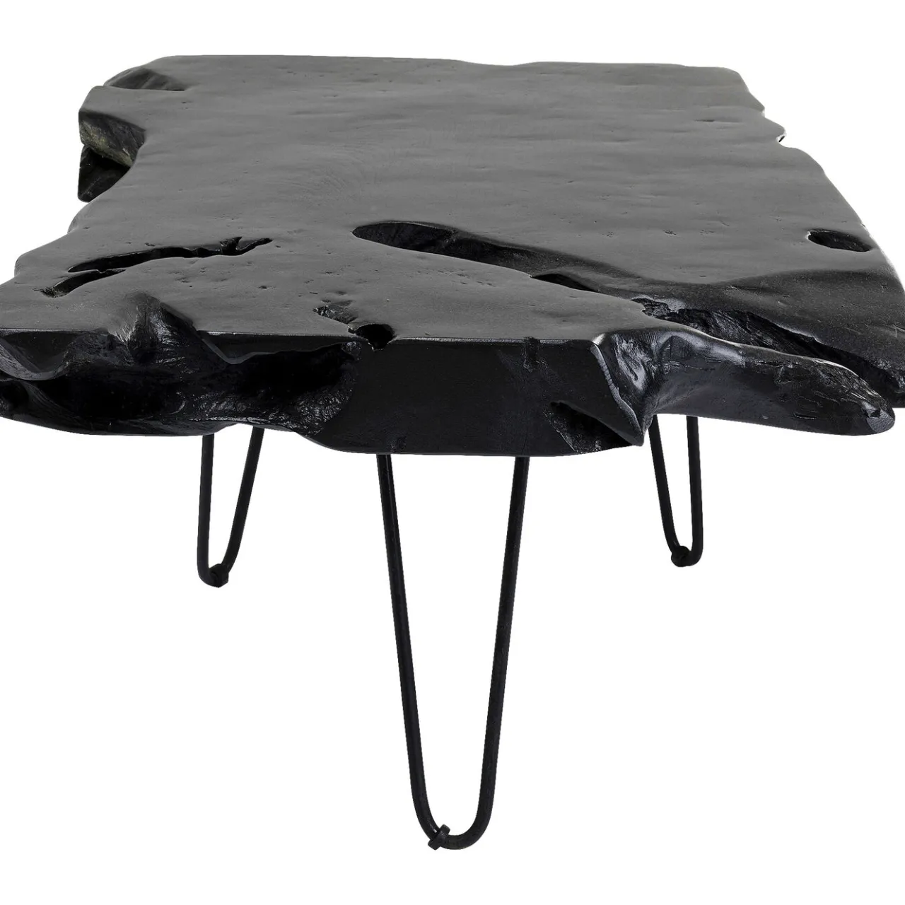 KARE Design Table Basse Aspen Noir 100X40 Outlet