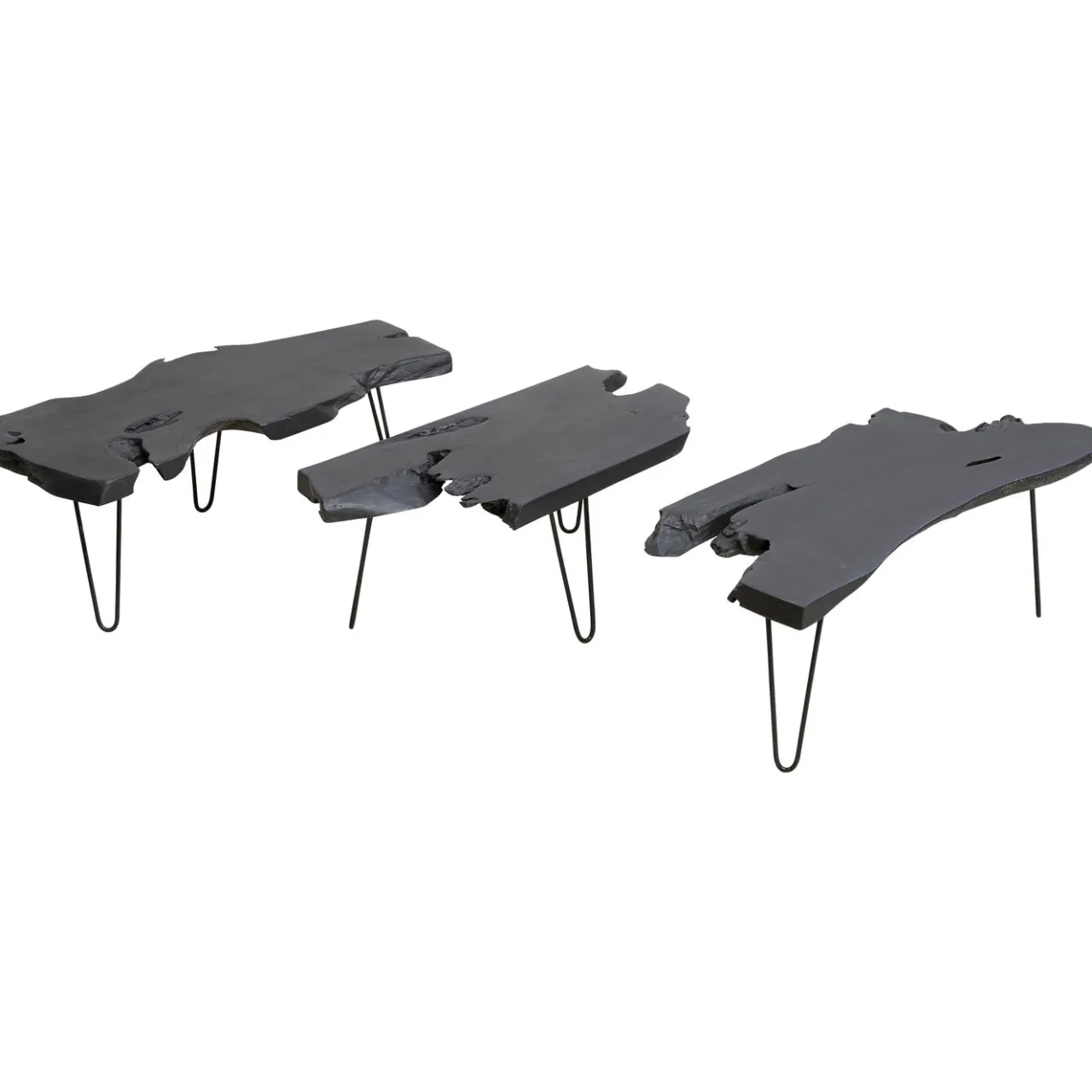 KARE Design Table Basse Aspen Noir 100X40 Outlet