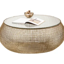 KARE Design Table Basse Cesta Gold Clearance