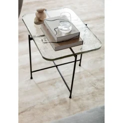 KARE Design Table Basse Ice Noir 63X46Cm Outlet