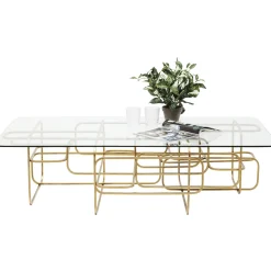 KARE Design Table Basse Meander Dore 140X80 Clearance