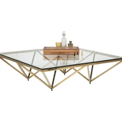 KARE Design Table Basse Network Doree 105X105Cm Clearance