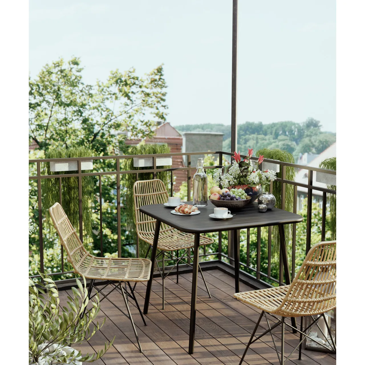 KARE Design Table Bora Bora 80X80
