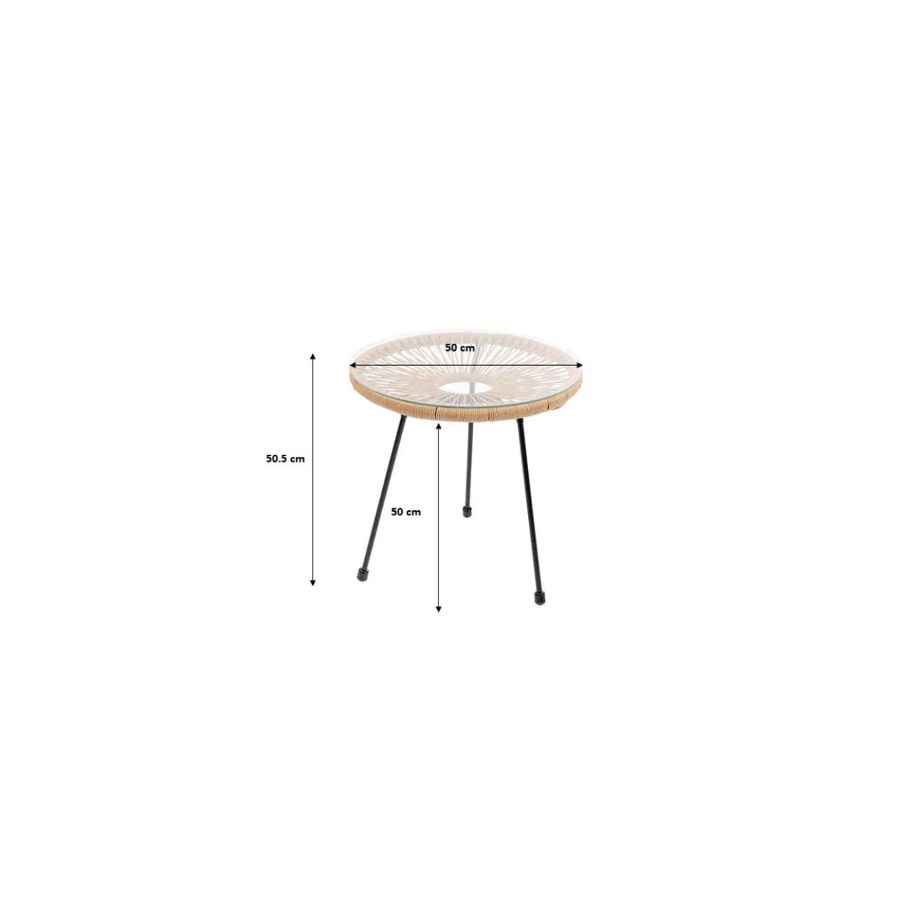 KARE Design Table D Appoint Acapulco Nature