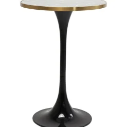 KARE Design Table Haute San Remo Noir Rond 100X70Cmo Discount