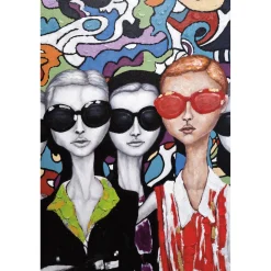 KARE Design Tableau Acrylique Sunglasses 150X120Cm Hot