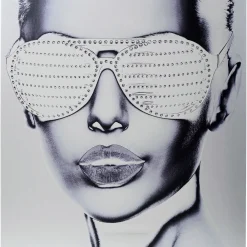 KARE Design Tableau Alu Cool Girl 120X120 Hot