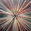 KARE Design Tableau En Verre 3D Light Speed 100X100Cm Hot