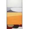 KARE Design Tableau Encadre Abstract Shapes Orange 73X143Cm Sale