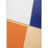 KARE Design Tableau Encadre Abstract Shapes Multi 73X103Cm Hot