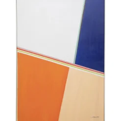 KARE Design Tableau Encadre Abstract Shapes Multi 73X103Cm Hot