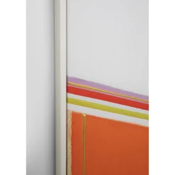 KARE Design Tableau Encadre Abstract Shapes Multi 73X103Cm Hot