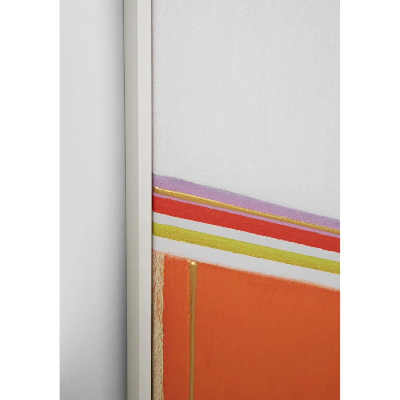 KARE Design Tableau Encadre Abstract Shapes Multi 73X103Cm Hot
