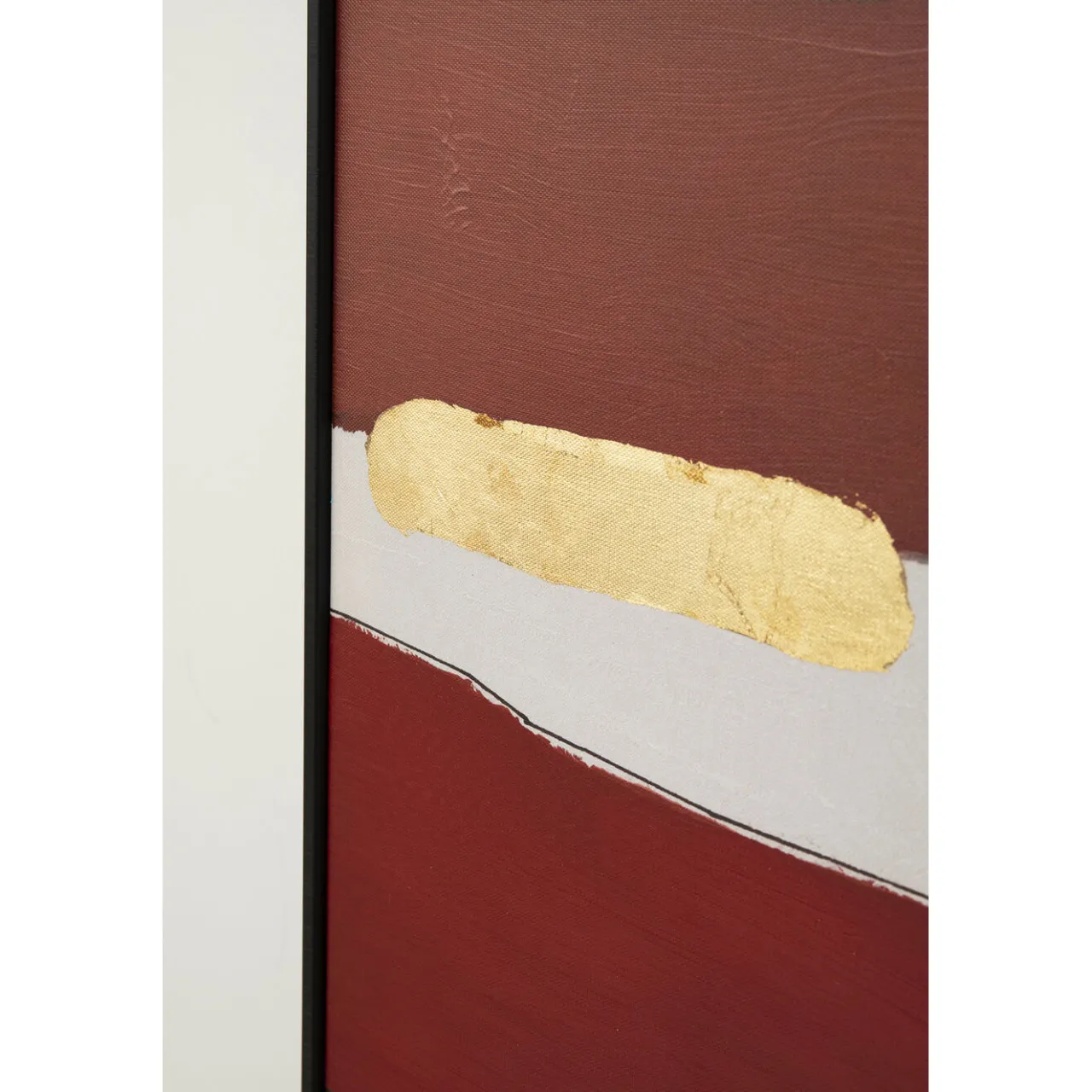 KARE Design Tableau Encadre Abstract Shapes Fuchsia 73X143Cm Best