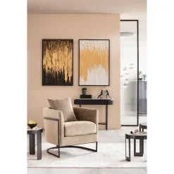 KARE Design Tableau Encadre Abstract Noir 80X120Cm Sale