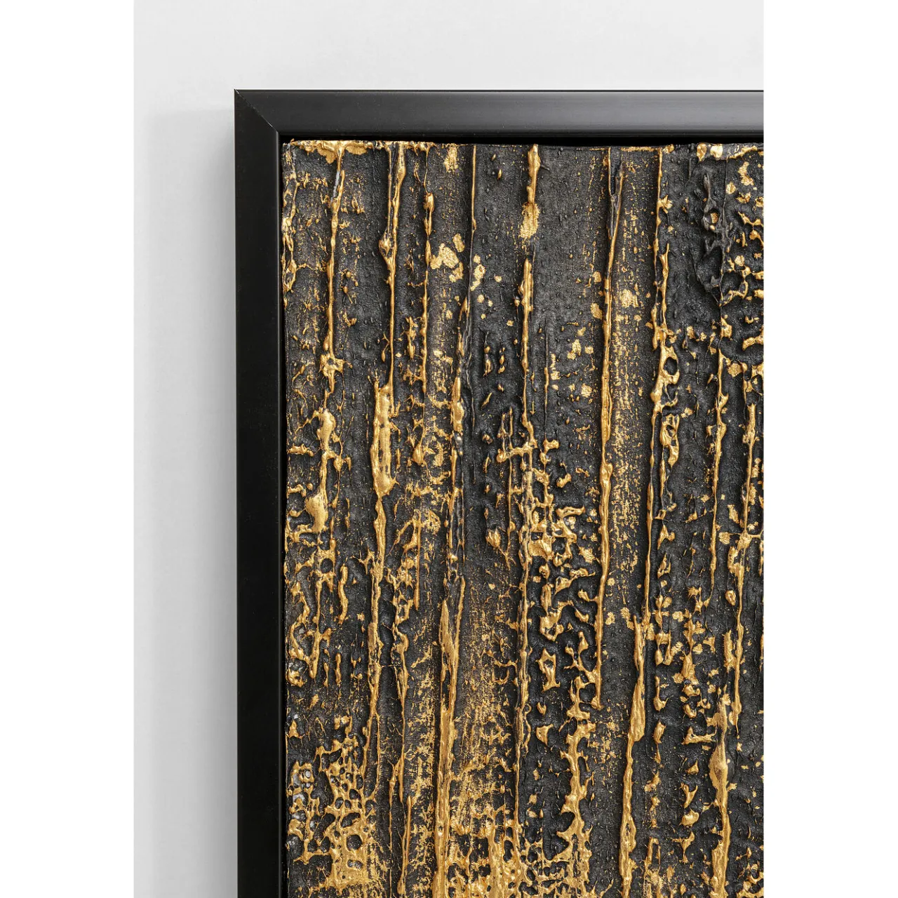 KARE Design Tableau Encadre Abstract Noir 80X120Cm Sale