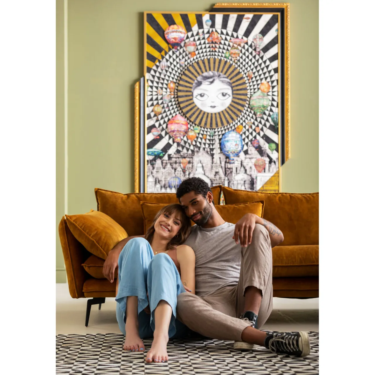 KARE Design Tableau Encadre Balloons 160X260Cm Discount
