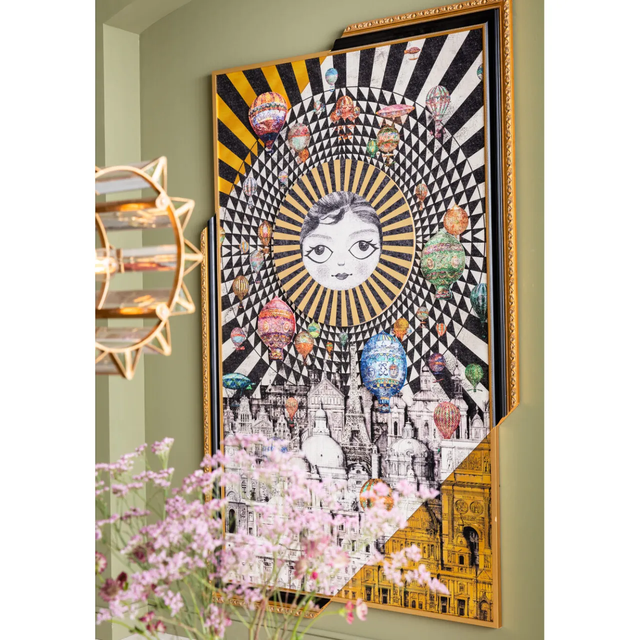 KARE Design Tableau Encadre Balloons 160X260Cm Discount
