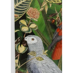 KARE Design Tableau Encadre Birds In Jungle 80X100Cm New