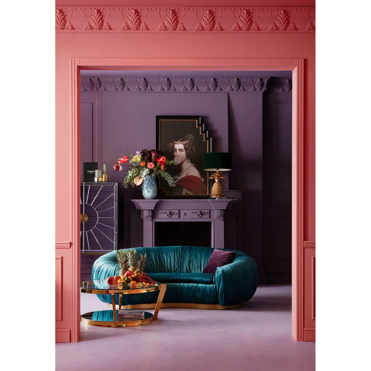 KARE Design Tableau Encadre Bubble Gum 80X120Cm Best