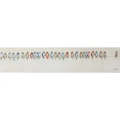 KARE Design Tableau Touched Birds Meeting 150X30Cm Hot
